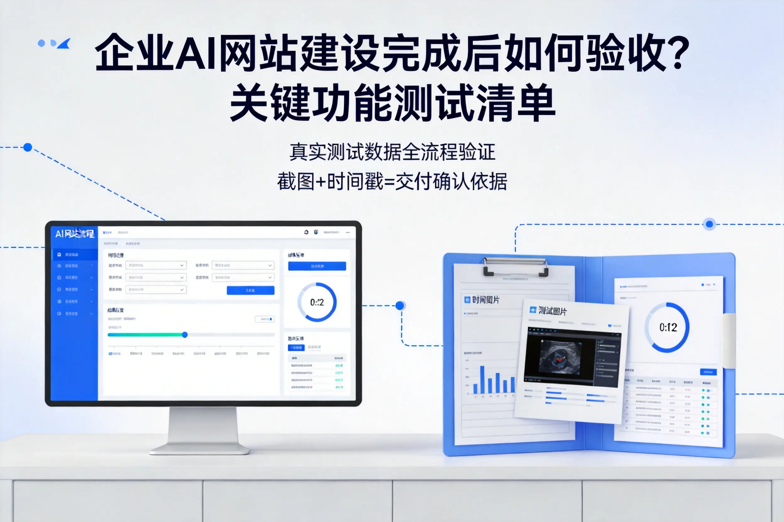 遵义企业AI网站建设完成后如何验收？关键功能测试清单