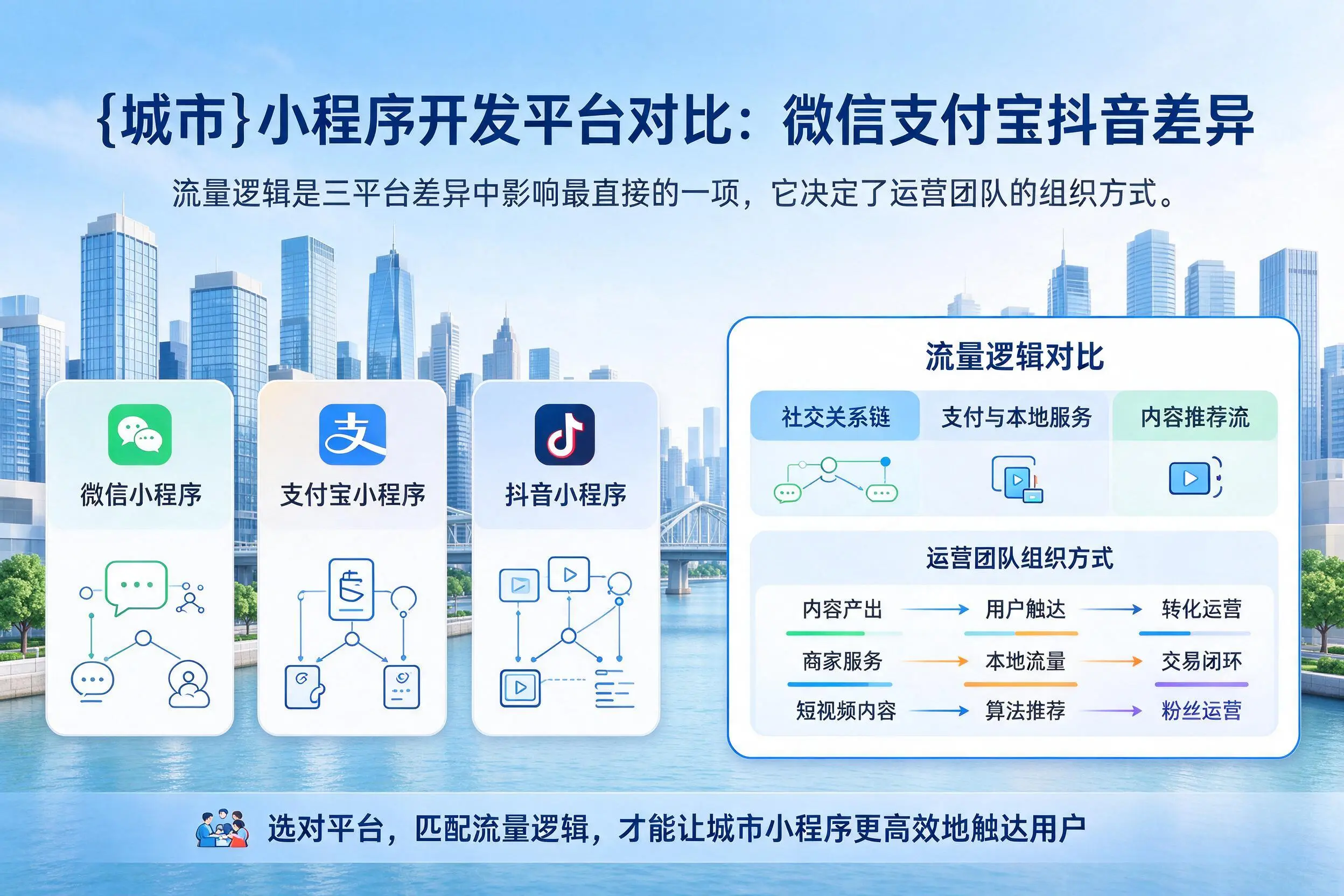 遵义小程序开发平台对比:微信支付宝抖音差异