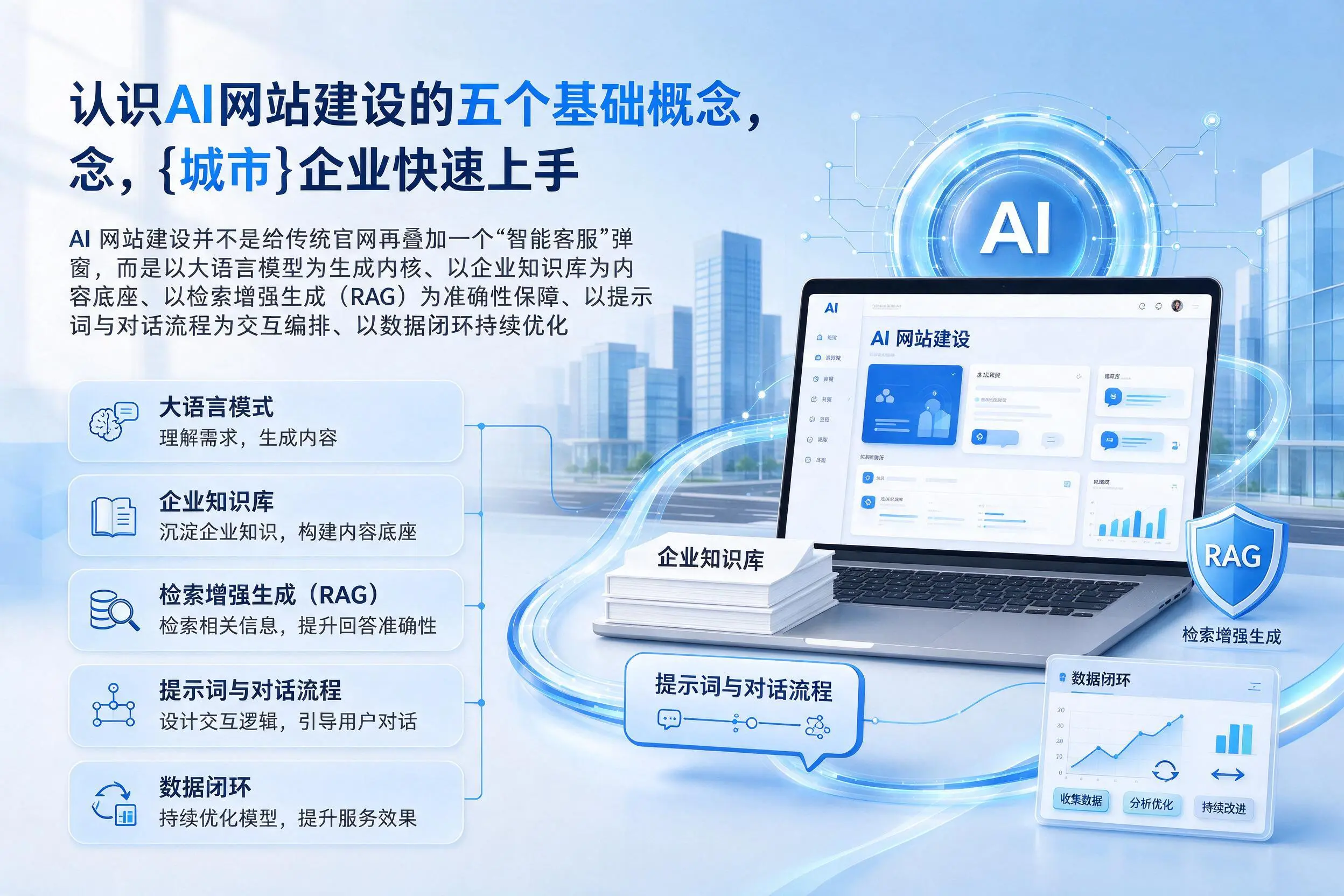 认识AI网站建设的五个基础概念,遵义企业快速上手